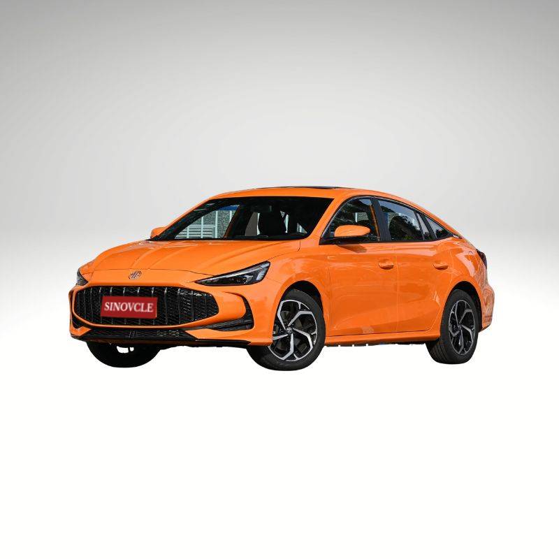 Profile shot of the 2026 MG 5 180DVVT Global Luxury Edition, featuring its enhanced exterior trim